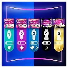 Sanitary Pads, size 4, 5 pcs - Always Platinum Secure Night — photo N11