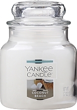 Scented Candle in Jar "Coconut Beach" - Yankee Candle Coconut Beach — photo N1