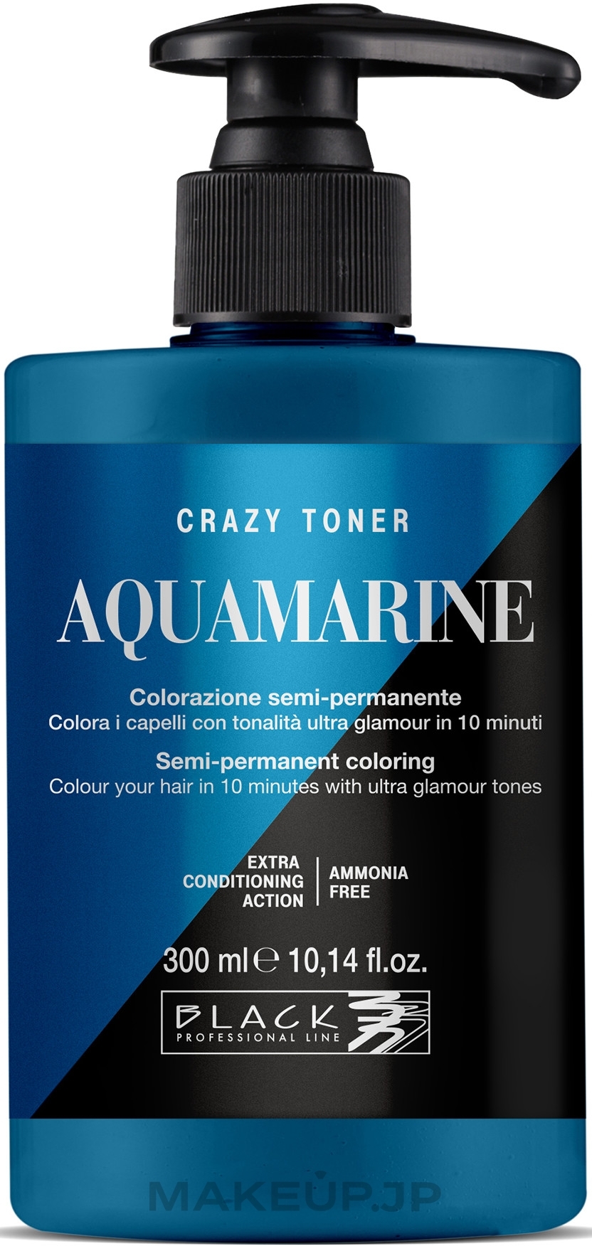 Hair Toner - Black Professional Line Crazy Toner — photo Aquamarine