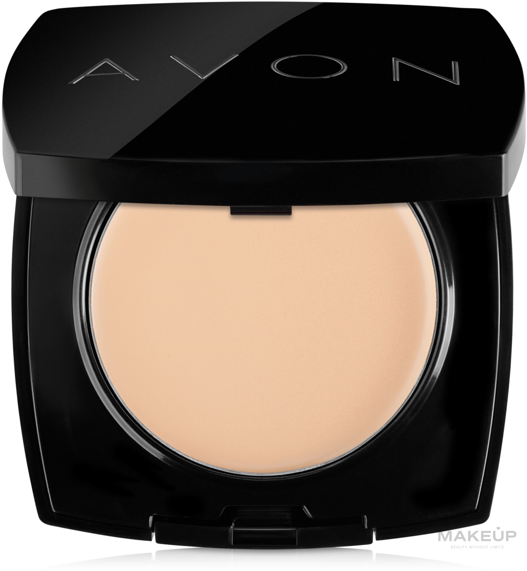 Face Compact Cream Powder - Avon True Cream-Powder Compact — photo Alabaster