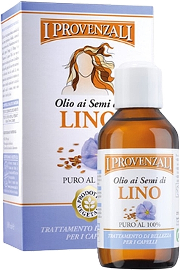 Linseed Hair Oil - I Provenzali Pure Linseed Oil — photo N1