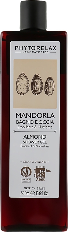 Moisturizing Shower Gel - Phytorelax Laboratories Almond Shower Gel — photo N1