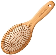 Fragrances, Perfumes, Cosmetics Round Hair Brush, bamboo, M - Olivia Garden Bamboo Touch Massage