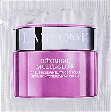 GIFT Anti-Aging Lifting Radiance & Even Tone Cream for Mature Skin - Lancome Renergie Multi-Glow Rosy Skin Tone Reviving Day Cream (sample)  — photo N1