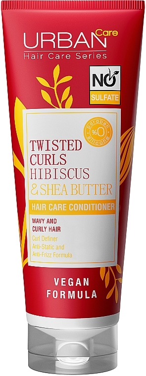 Hibiscus & Shea Butter Conditioner - Urban Pure Twisted Curls Hibiscus & Shea Butter Conditioner — photo N1