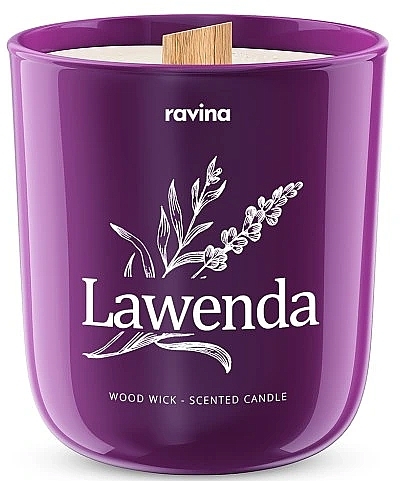 Lavender Scented Candle - Ravina Aroma Candle — photo N1