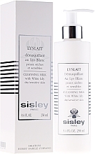 Fragrances, Perfumes, Cosmetics "Lyslait" Makeup Removing Milk with White Lilly - Sisley Lyslait Cleansing Milk with White Lily