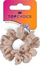 Fragrances, Perfumes, Cosmetics Hair Tie, 20599, beige - Top Choice Hair Accessories