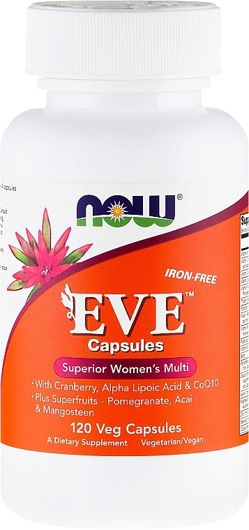 Women Multivitamins, capsules - Now Foods Eve Womans Multi — photo N1