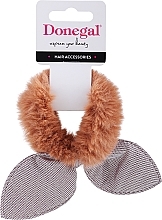 Fragrances, Perfumes, Cosmetics Hair Tie, FA-5678+1, brown with ears - Donegal