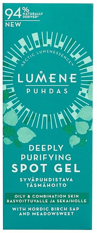 Anti-Pimple Gel - Lumene Puhdas Deeply Purifying Spot Gel — photo N3