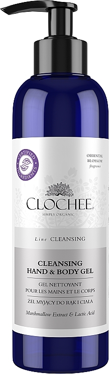 Cleansing Hand & Body Gel scented with Oriental Flowers - Clochee Cleansing Hand & Body Gel — photo N1