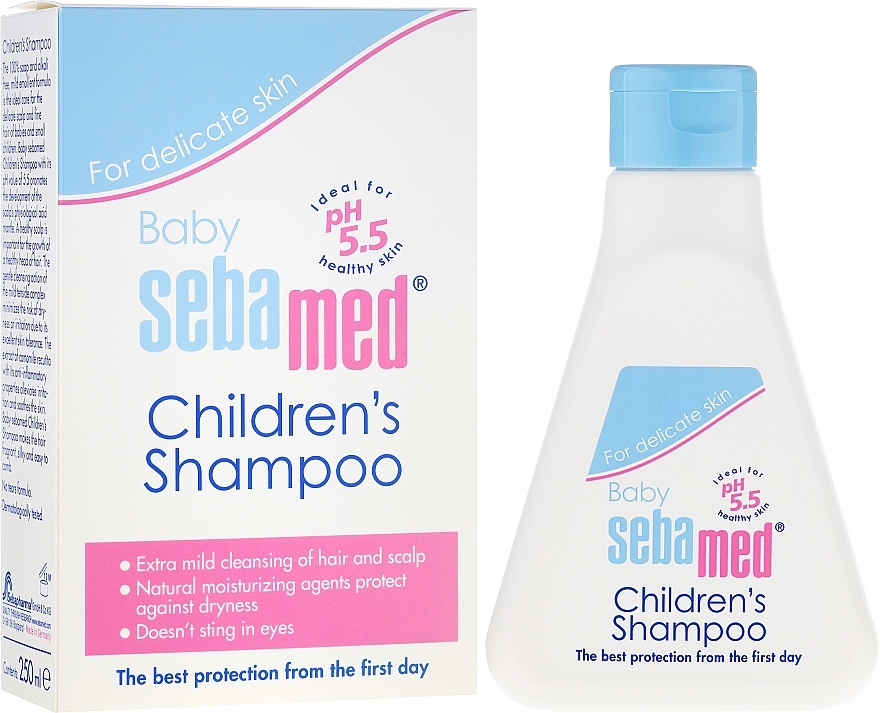 Baby Hair Shampoo - Sebamed Baby Shampoo — photo N1