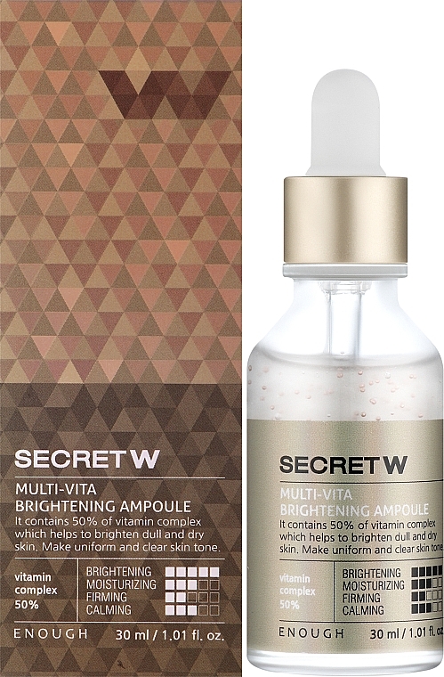 Multivitamin Complex Serum - Enough Secret With Multi-Vita Brightening Ampoule — photo N2