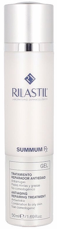 Anti-Aging Face Gel - Rilastil Cumlaude Summum Rx Oily Skin Gel — photo N2