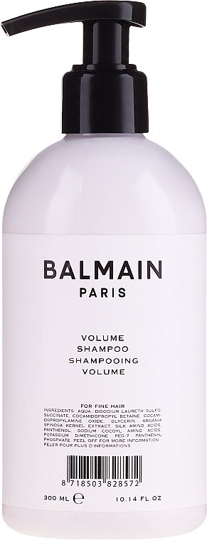 Volume Hair Shampoo - Balmain Paris Hair Couture Volume Shampoo — photo N1