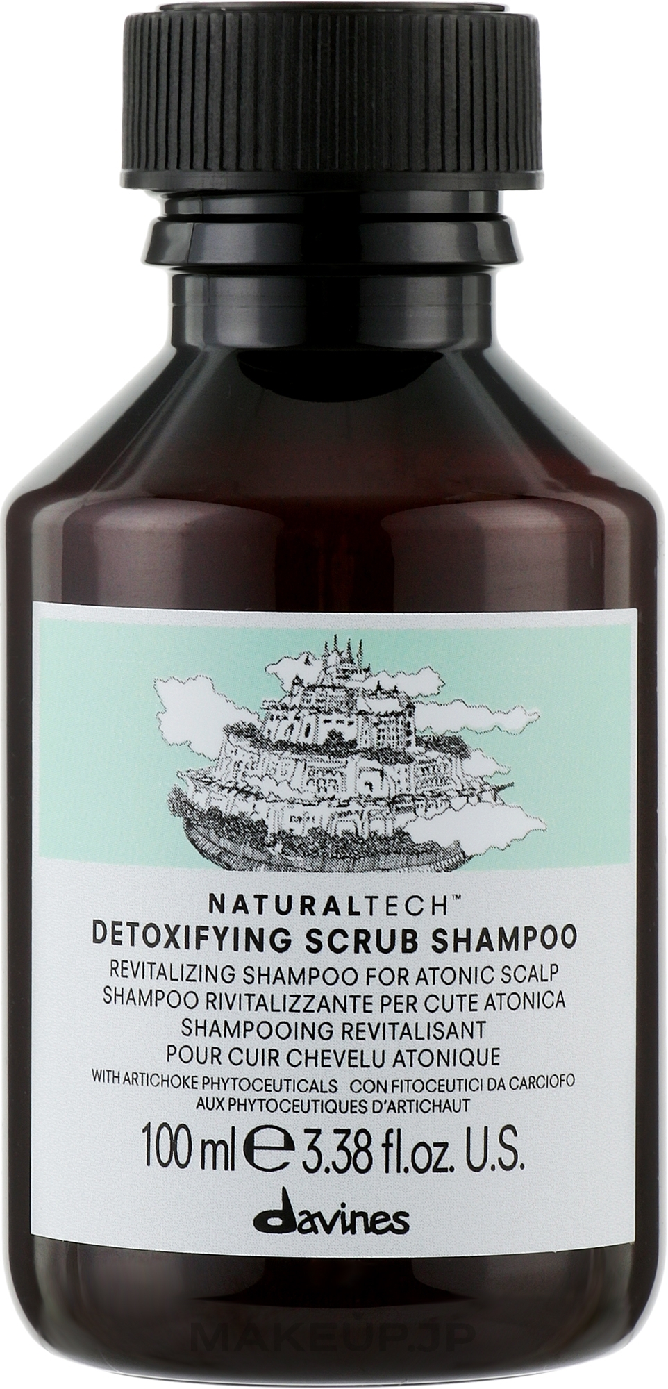 Detoxifying Scrub Shampoo - Davines Detoxifying Shampoo — photo 100 ml