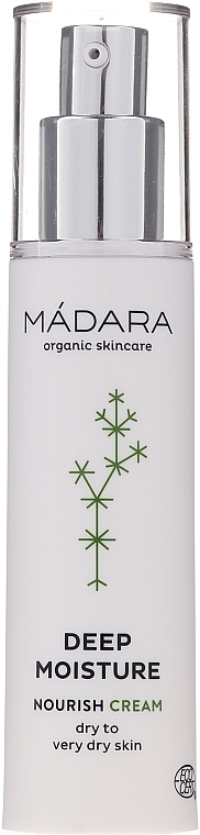 Deep Moisturizing Face Cream - Madara Cosmetics EcoFace — photo N2