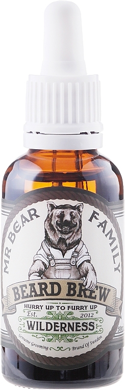 Beard Oil - Mr. Bear Family Brew Oil Wilderness  — photo N9