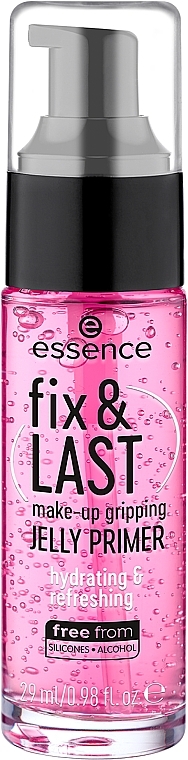 Face Gel Primer - Essence Fix & Last Make-Up Gripping Jelly Primer — photo N1