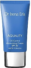 Fragrances, Perfumes, Cosmetics Moisturizing and Mattifying Face Cream - Dr Irena Eris Authority Oil-Control Moisturizing Cream SPF 30 Matte Formula