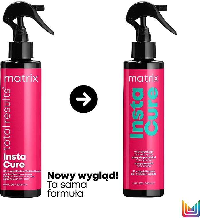 Anti-Brittleness Hair Spray - Matrix Total Results Instacure Spray — photo N2