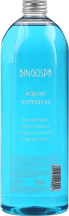 Thermal Bath Foam - BingoSpa — photo N2