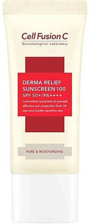 Set - Cell Fusion C Derma Relief Sunscreen SPF50+/PA++++ (cr/2x35ml) — photo N2