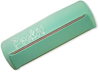 Ceramic Pocket Nail File, green - Erlinda Pockit Ceramic Rotary File — photo N1