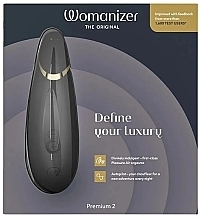 Fragrances, Perfumes, Cosmetics Vacuum Clitoral Stimulator, black - Womanizer Premium 2 Black