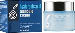 Hyaluronic Acid Face Cream - Zenzia Hyaluronic Acid Ampoule Cream — photo N2