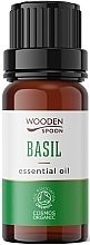 Fragrances, Perfumes, Cosmetics Basil Essential Oil - Wooden Spoon Basil Essential Oil