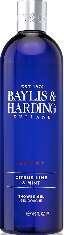 Shower Gel - Baylis & Harding Men's Citrus Lime & Mint Shower Gel — photo N1