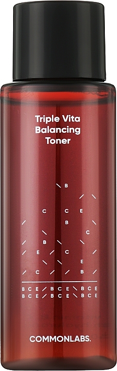 Vitamins B, C & E Exfoliating & Moisturising Toner - Commonlabs Triple Vita Balancing Toner — photo N1