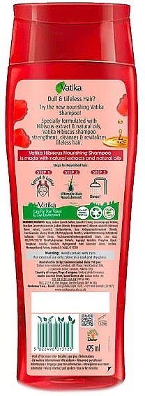 Restorative Shampoo - Dabur Vatika Hair Revitalize Hibiscus Shampoo — photo N2