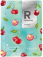 Fragrances, Perfumes, Cosmetics Smoothing Sheet Mask with Cherry - Frudia My Orchard Squeeze Mask Cherry