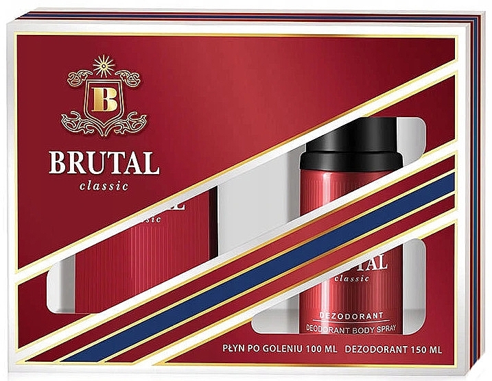 La Rive Brutal Classic - Set (ash/lot/100ml + deo/150ml) — photo N1