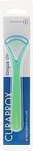 Fragrances, Perfumes, Cosmetics Tongue Cleaner Set CTC 203, turquoise + light green - Curaprox Tongue Cleaner