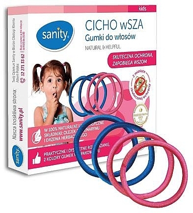 Anti-Lice Hair Ties - Sanity — photo N1