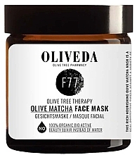 Facial Mask - Oliveda F77 Olive Matcha Face Mask — photo N1