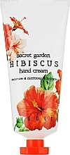 Fragrances, Perfumes, Cosmetics Anti-Aging Hibiscus Hand Cream - Jigott Secret Garden Hibiscus Hand Cream