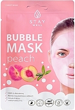 Face Mask - Stay Well Deep Cleansing Bubble Peach — photo N1