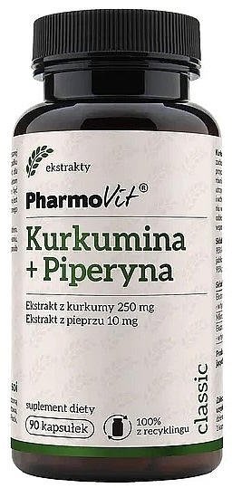 Kurkumina + Piperyna Extract DIetary Supplement - PharmoVit Kurkumina + Piperyna Extract — photo N1