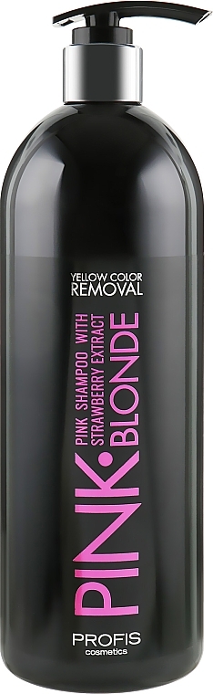 Nourishing Shampoo - Profis Pink Blonde Shampoo With Strawberry Extra — photo N1