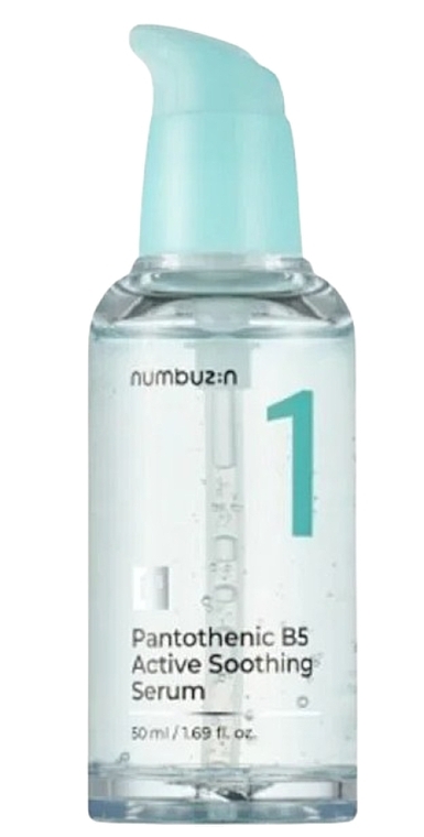 Soothing Face Serum - Numbuzin No.1 Pantothenic B5 Active Soothing Serum — photo N1