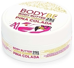 Fragrances, Perfumes, Cosmetics Shimmer Sun Cream SPF 25 - Bodybe Body Butter Tanning Shimmer SPF25 Pina Colada