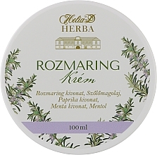 Fragrances, Perfumes, Cosmetics Rosemary Body Cream - Helia-D Body Cream