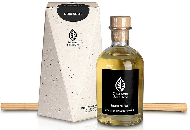 Giardino Benessere Nero Nepal - Reed Diffuser — photo N2