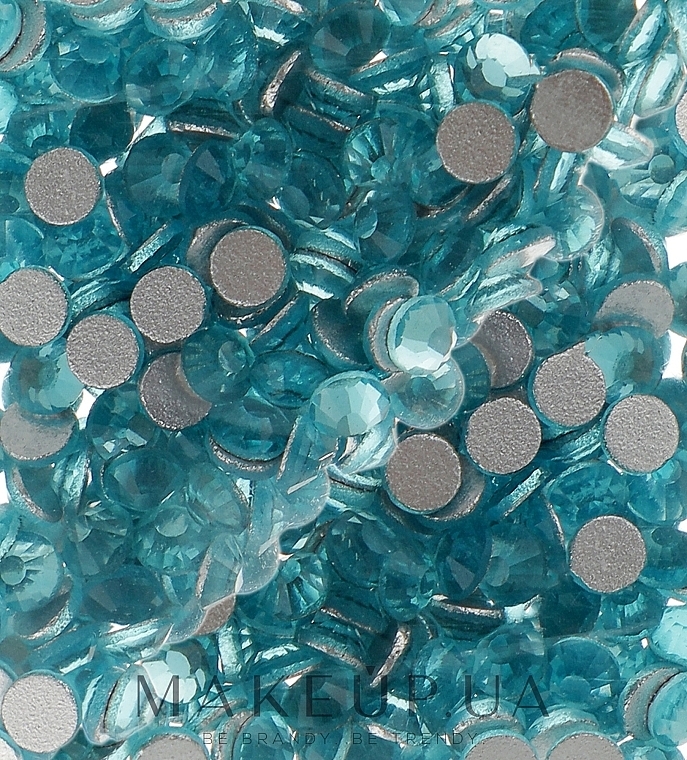 Decorative Nail Crystals 'Aqua Bohemica', size SS 06, 200 pcs. - Kodi Professional — photo N1