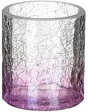 Fragrances, Perfumes, Cosmetics Tealight Votive Holder - Yankee Candle Savoy Purple Crackle Votive Holder